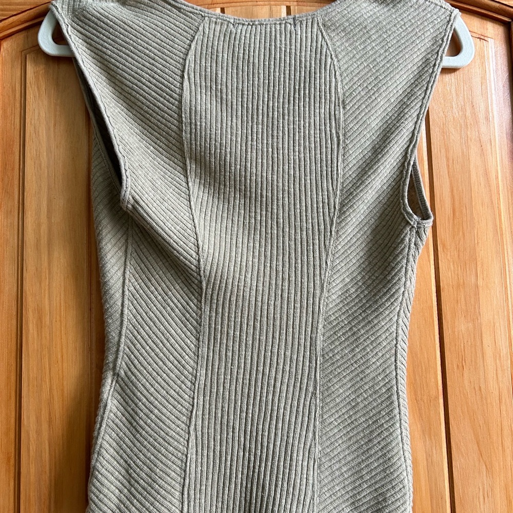 Free People Tan Textured Sleeveless Top - Picture 7 of 7